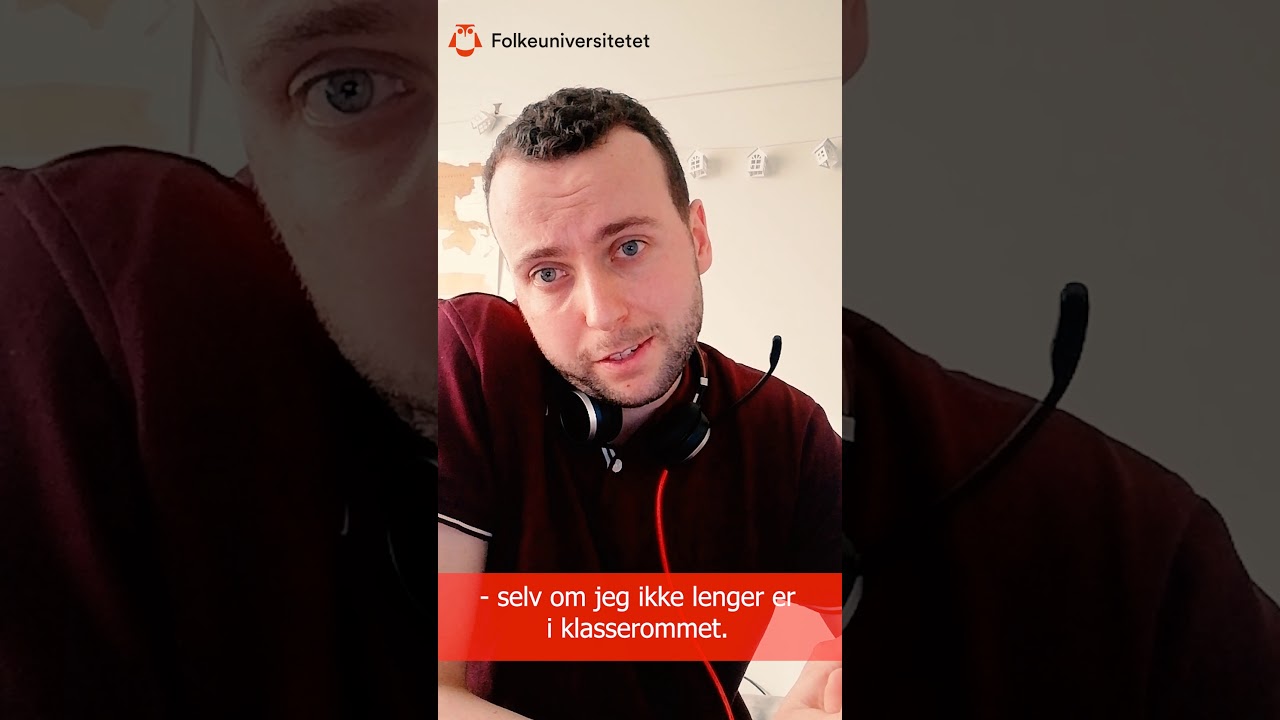 Kacper, norskl&aelig;rer, om digital undervisning p&aring; Zoom
