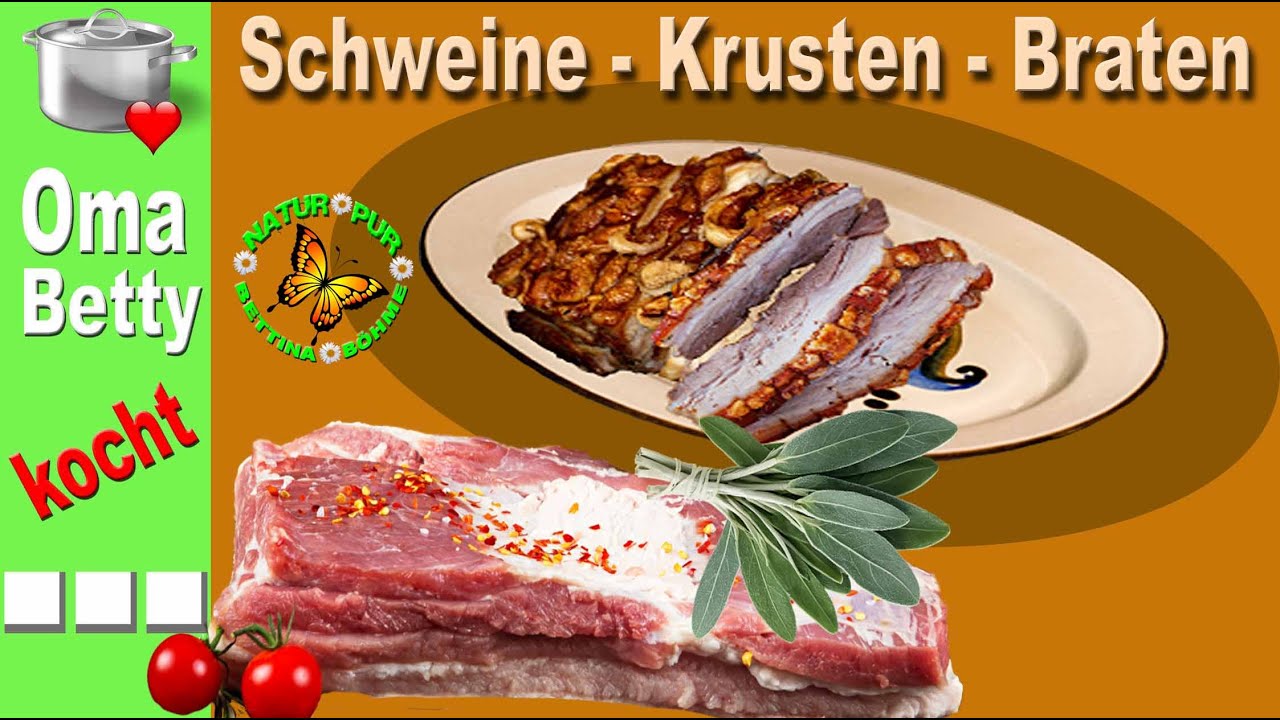 Echter bayrischer Schweinekrustenbraten