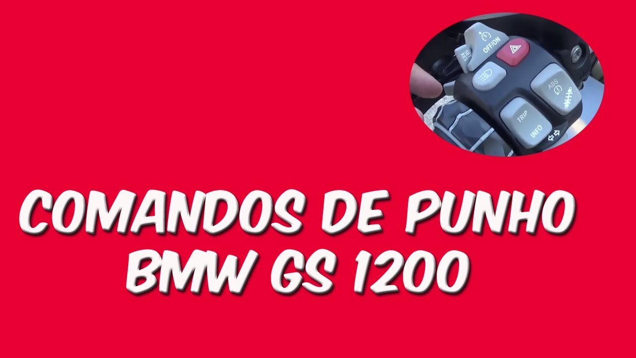 Comando de punho GS 1200 - aprende como usar