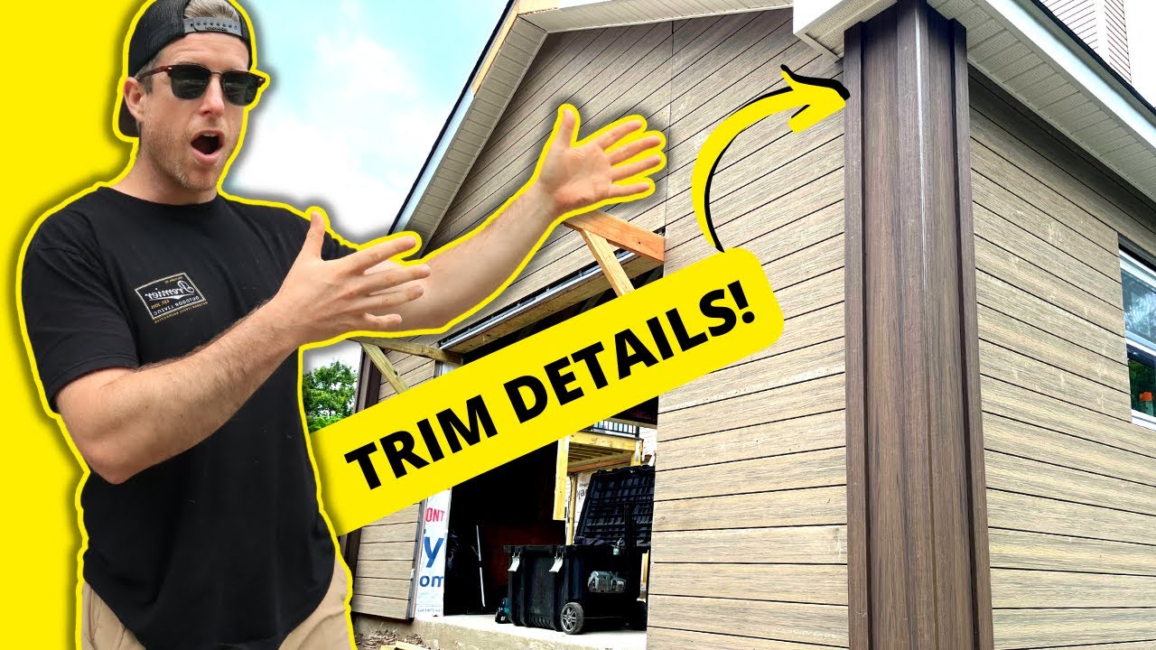 Let The FUN BEGIN! - Exterior Trim Details - INSANE Backyard Pt 9