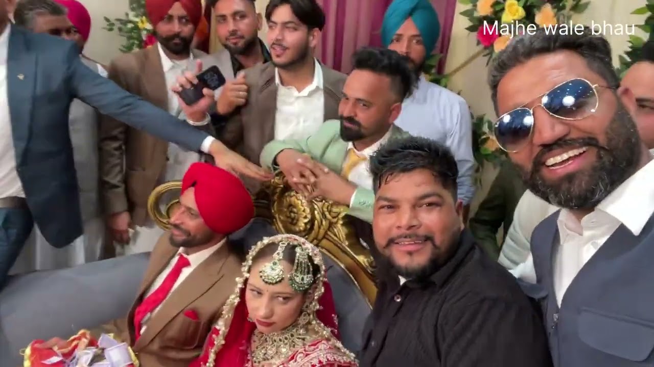 ਯਾਰ ਦਾ ਵਿਆਹ enjoy ☺️ ਪੈਲਸ ਚ ਨੱਚਣ ਵਾਲੇ ਕੱਡਤੇ ਵੱਟ 🔥🙏🎉