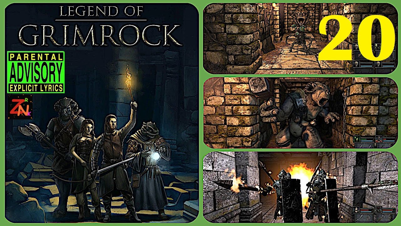 НАКОНЕЦ ТО, компьютерная игра legend of grimrock, партийная рпг, головоломка (20) 2021