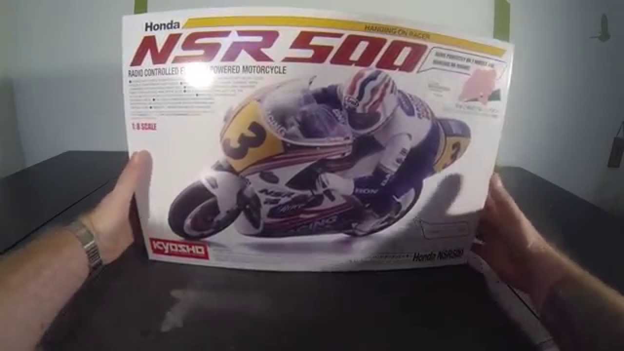 Unboxing the Kyosho NSR 500 - UrbanRcLA