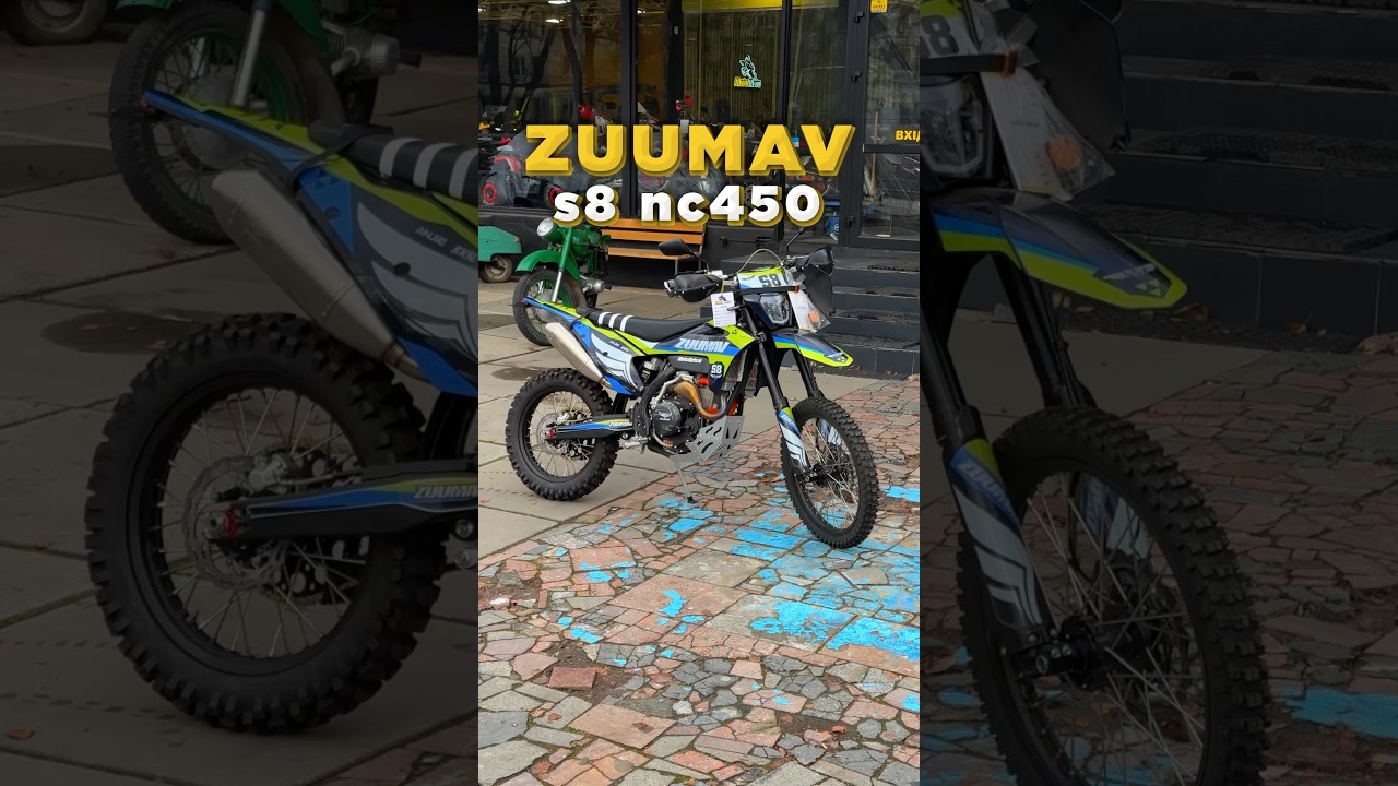 Найкраща 450-ка ? ZUUMAV S8 NC450 🔥 #україна #zuumav #enduro