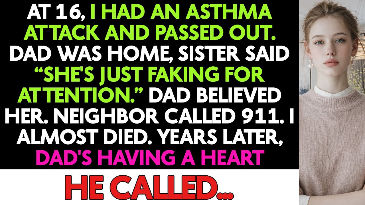 Sister Told Dad I Was 'Faking' My Asthma Attack. I Stopped Breathing. Dad Watched