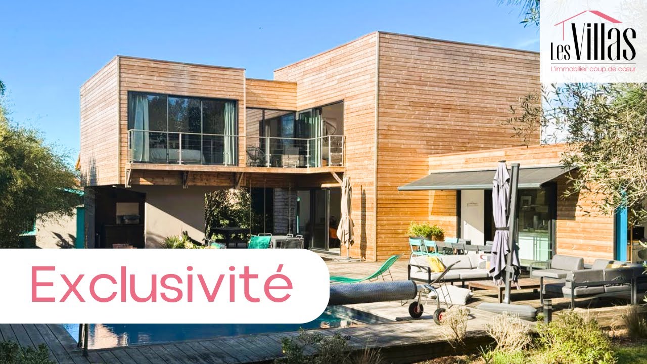 EXCLUSIVITE - Magnifique villa d’architecte - À l’entrée de la presqu’île du Cap-Ferret