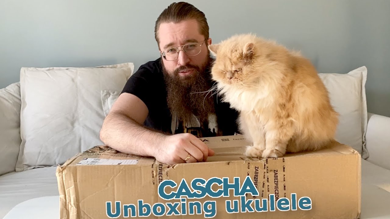 CASCHA HH2286 Carbon Fibre UNBOXNG nowego ukulele