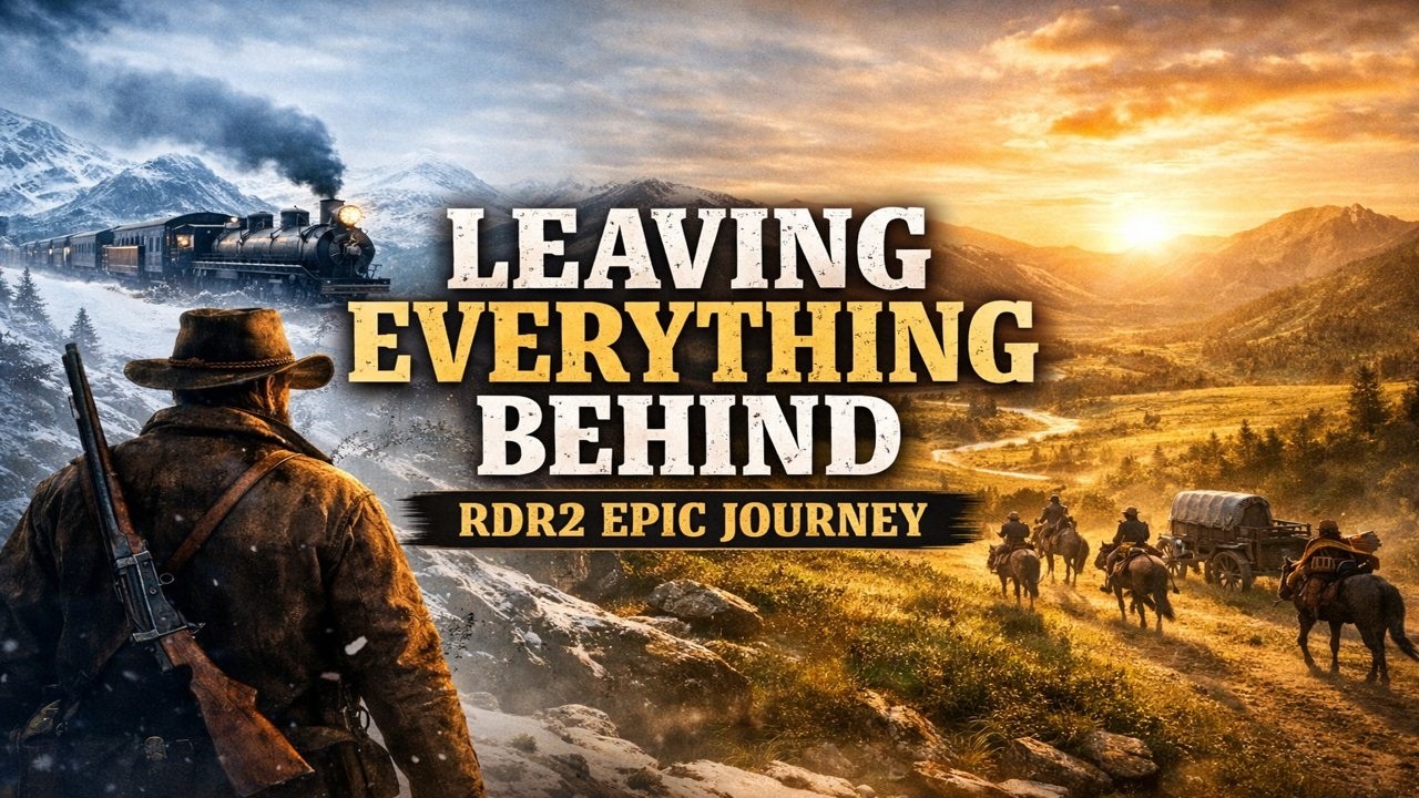 Leaving Everything Behind | RDR2 Epic Journey #gameplay