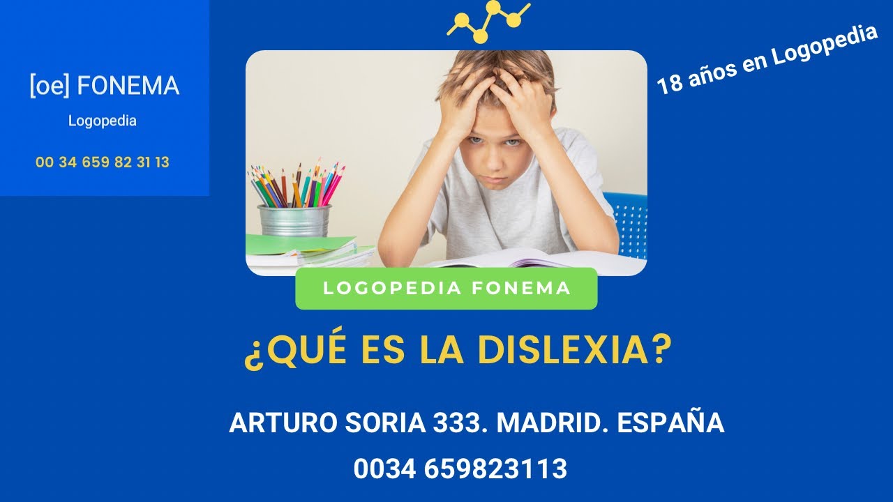&iquest;Qu&eacute; es la dislexia?