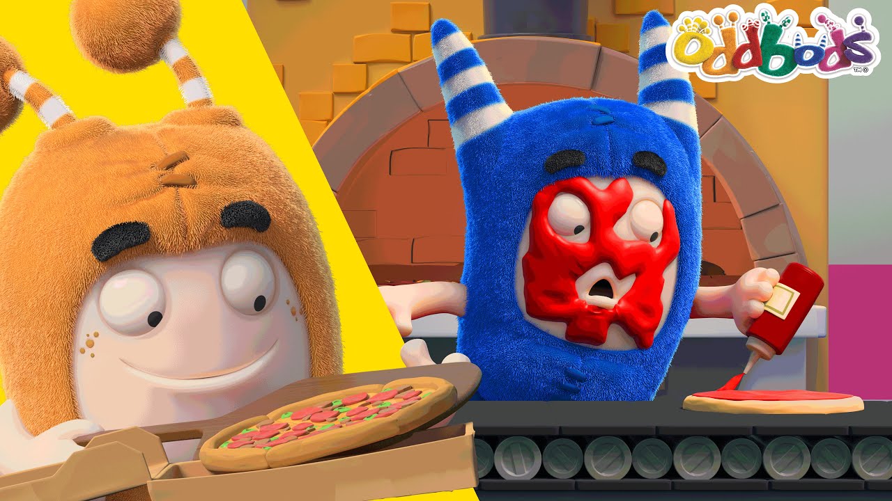 Oddbods | Yeni Video | Pizza Yapmak - Making Pizza | &ccedil;izgi Film T&uuml;rk&ccedil;e