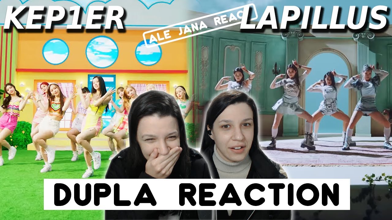 [REACTION] Kep1er x Lapillus - Up!/HIT YA!
