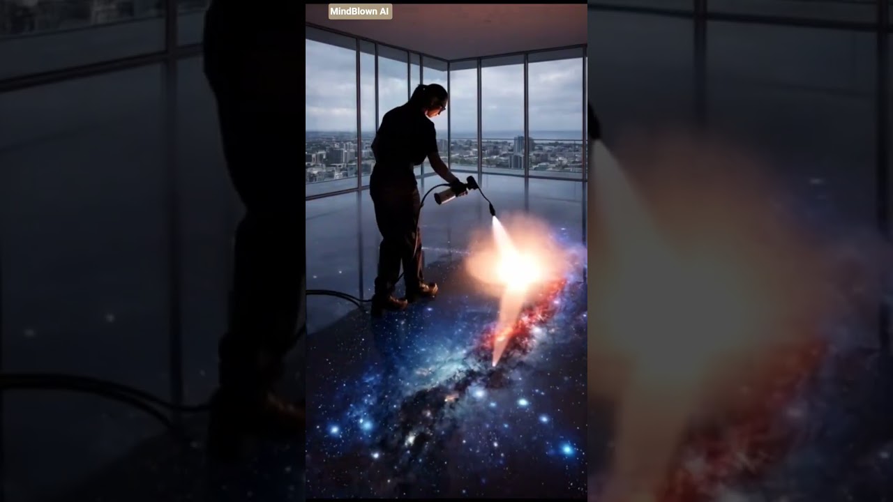 “Turning a Simple Room Into a Galaxy 🌌 DIY Craft”