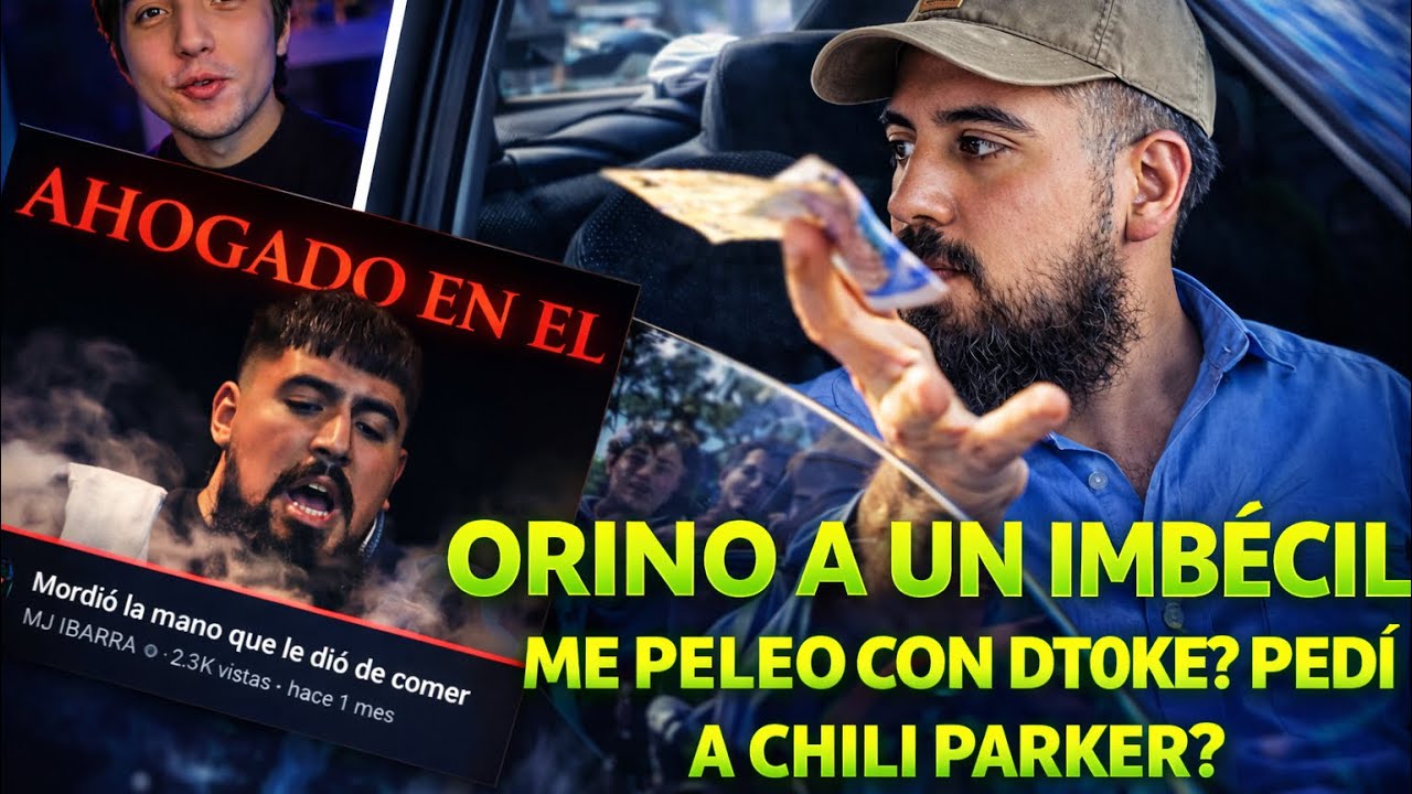 ORINÓ A UN IMBECIL - EL TIPO DE GENTE QUE ME CRITICA / “ ME PELEÉ CON DTOKE? PEDÍ A CHILI PARKER?