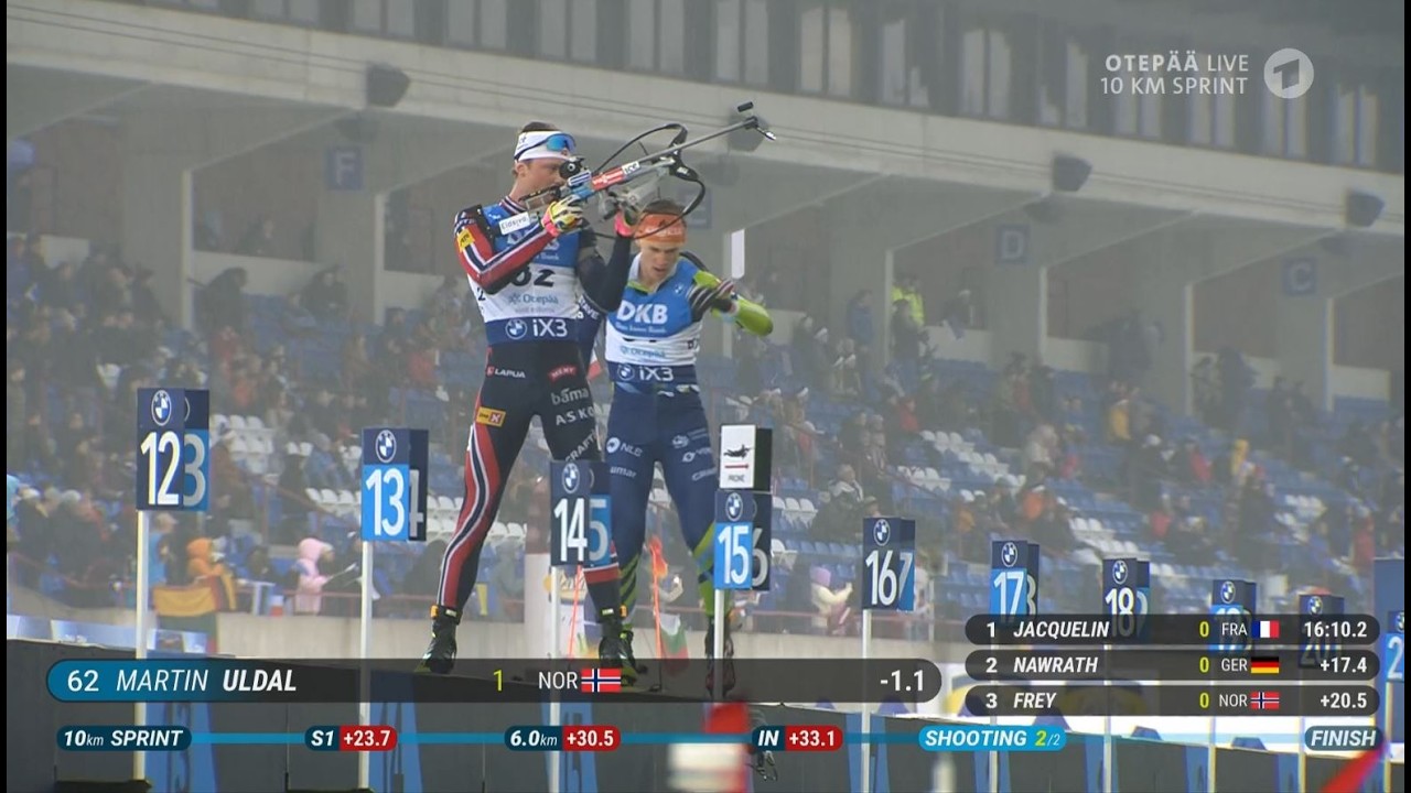 Biathlon Season 25/26 -  Sprint Men - Otepää (EST)