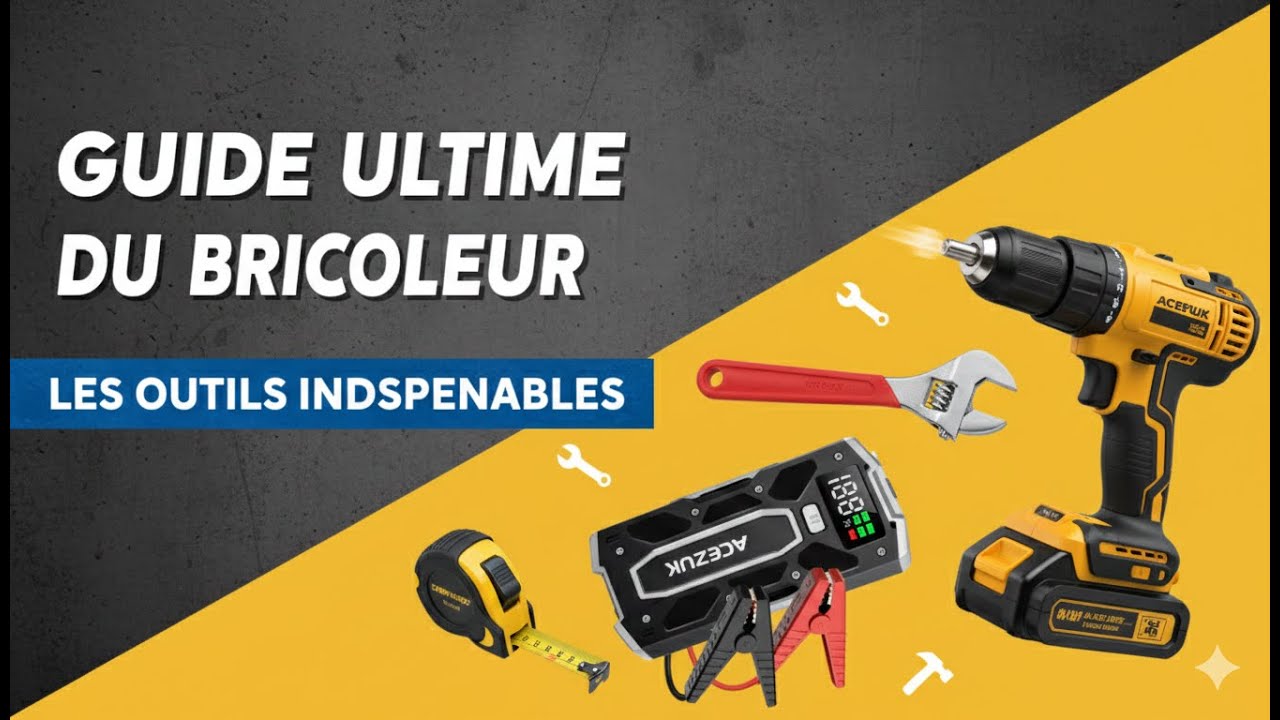 11 Outils Que Tous Les Bricoleurs Devraient Avoir en 2026 (du petit Budget au Haut de Gamme)