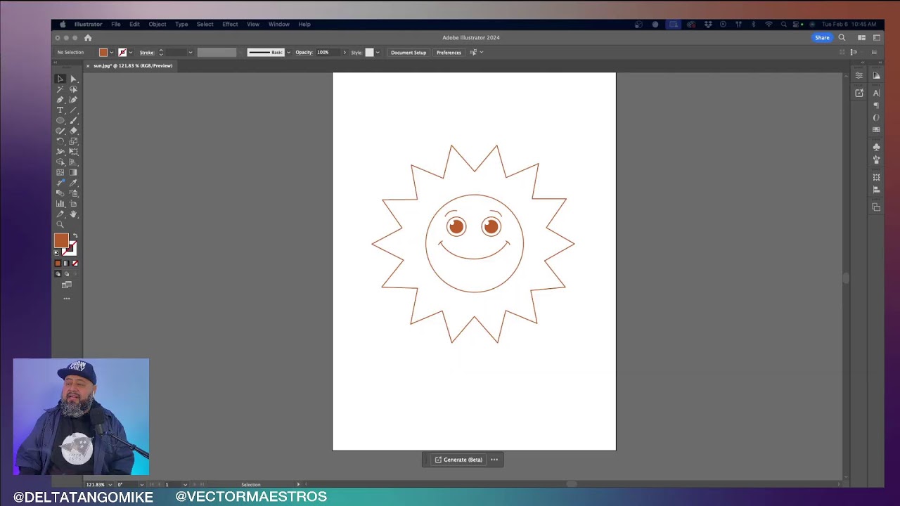 @VectorMaestros Subscription Stream - Adobe Illustrator from the beginning, Pen Tool and Anchor P&hellip;