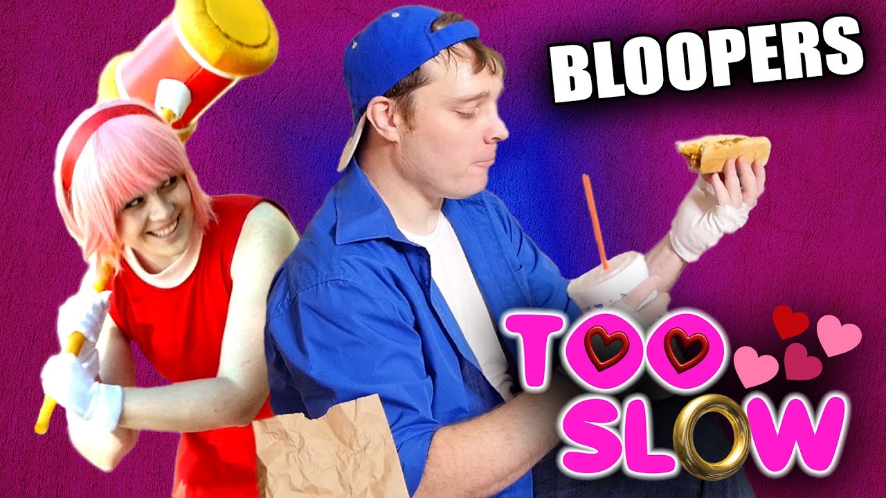 Bloopers from TOO SLOW (Sonic Musical Movie Trailer)