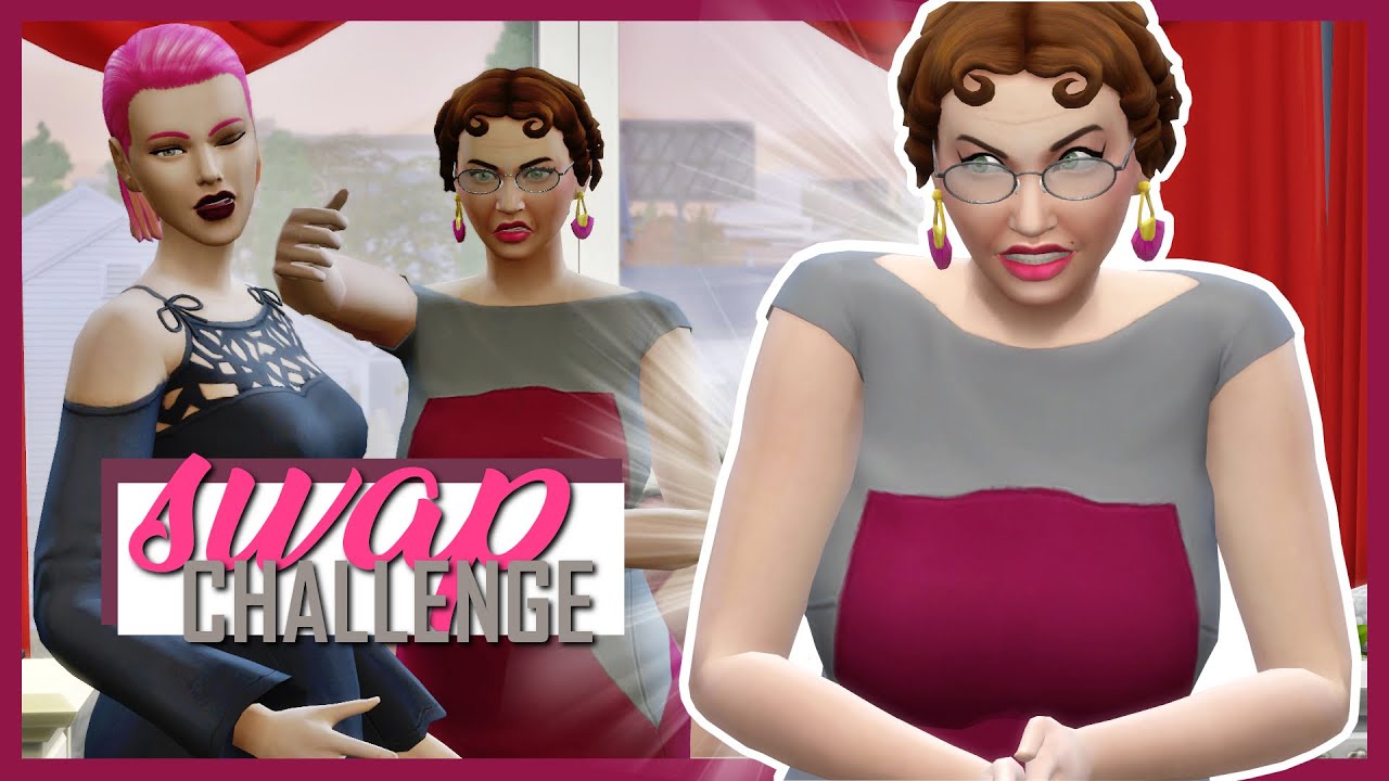 Pogromczyni wszystkich... JANUSZ&Oacute;W! | SWAP CHALLENGE THE SIMS 4 🙀 #8 | KOSmo