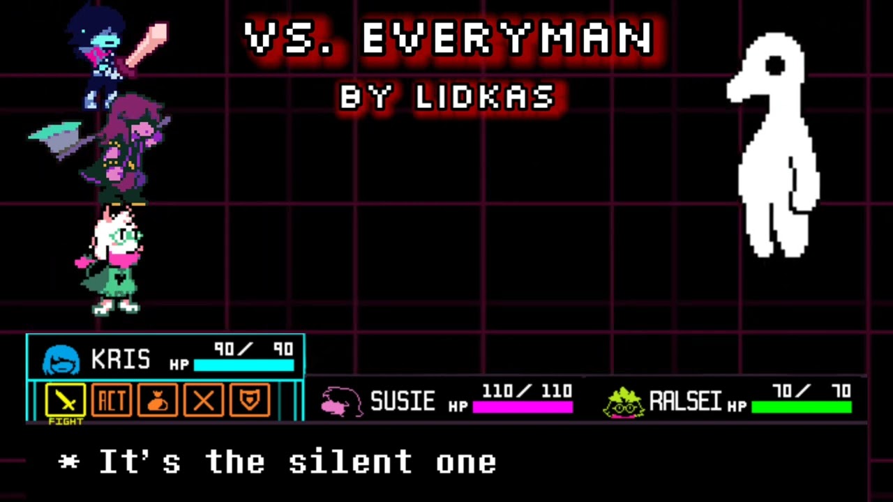 Deltarune - Vs. EVERYMAN (Boss Fight Theme Concept)