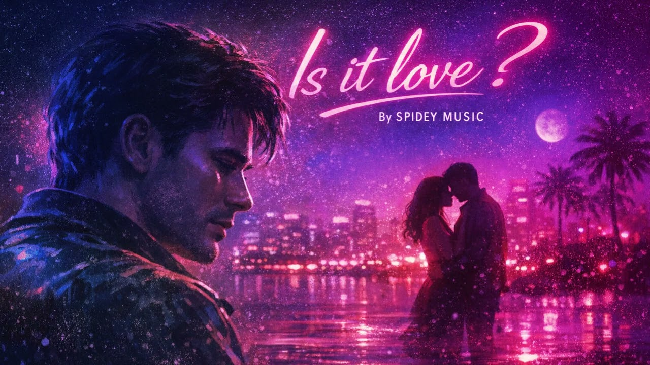 🎧 Is it love ? - Spidey Music |Smooth Jazz R&B Groove Vocal (Official Lyric Video)