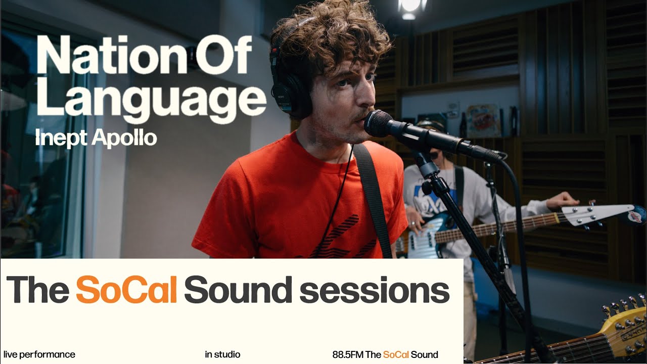 Nation of Language - Inept Apollo (прямая трансляция с 88.5FM The SoCal Sound)