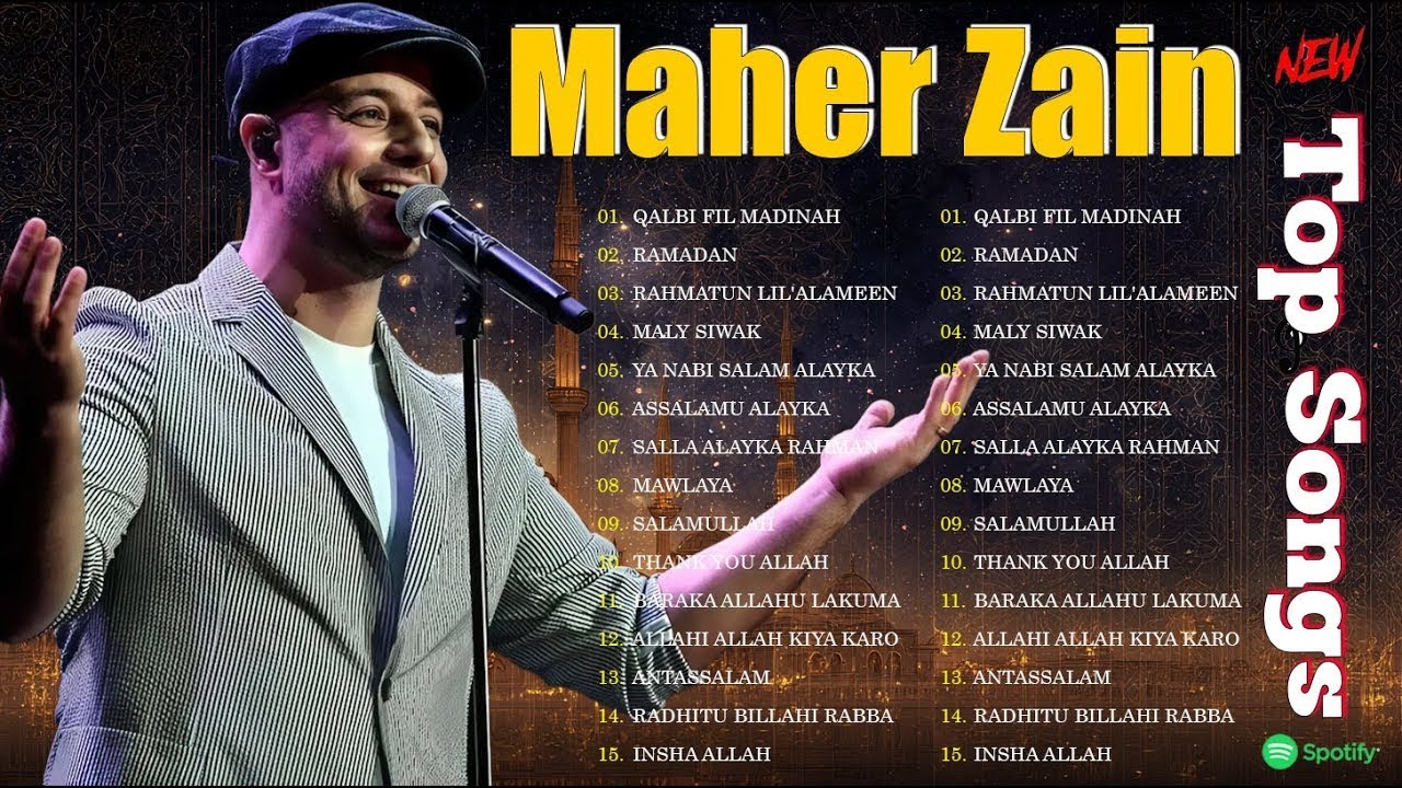 Top Arabic Songs 2025 - Maher Zain || أفضل أغاني ماهر زين