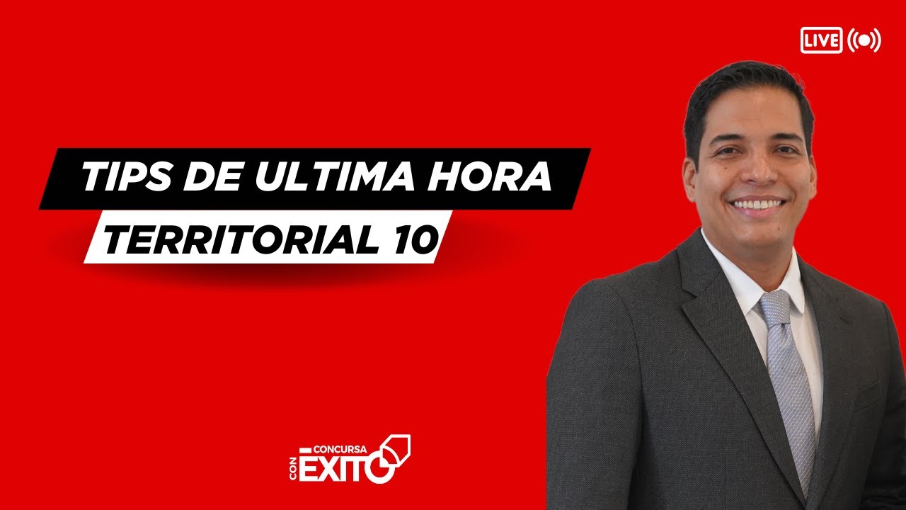 Tips De Ultima Hora Concursos P&uacute;blicos