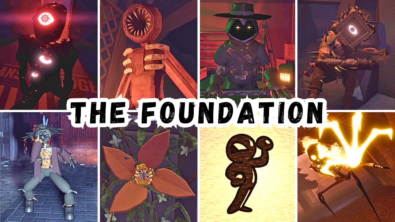 THE FOUNDATION (Pitstop Update) - Full Game | The Graveyard & SEEK And The Goo Machine ROBLOX DOORS
