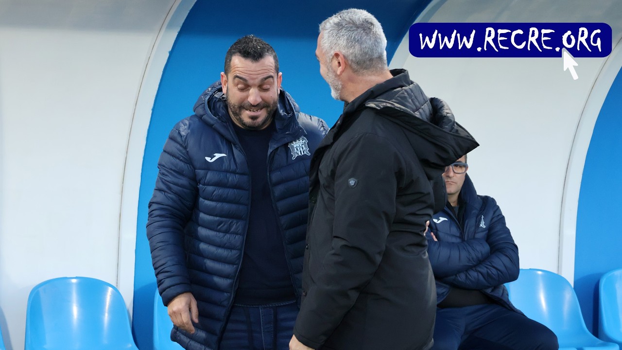 Rueda de prensa de Adrián Hernández previa al Recre - Minera