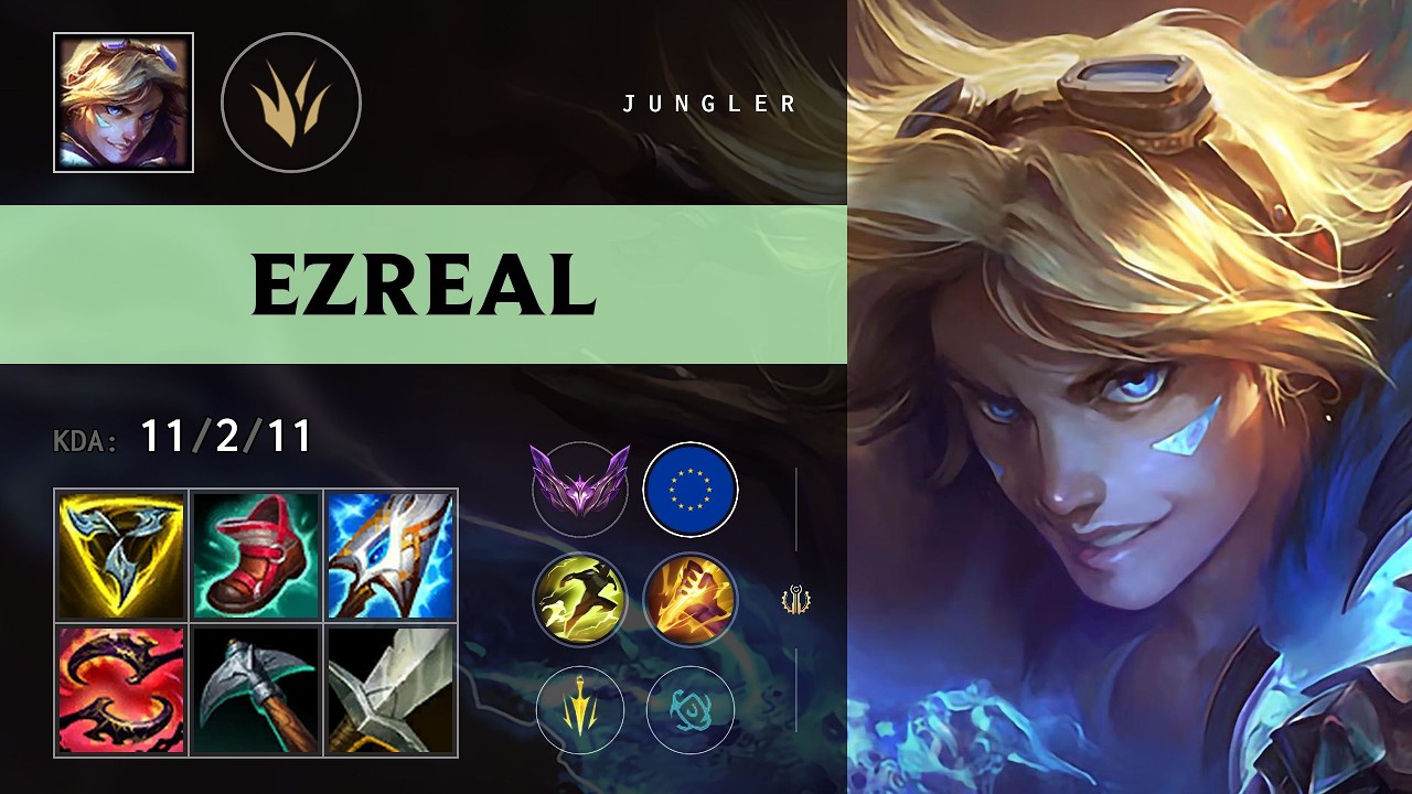 Ezreal Jungle vs Jarvan IV - EUNE Master Patch 26.12