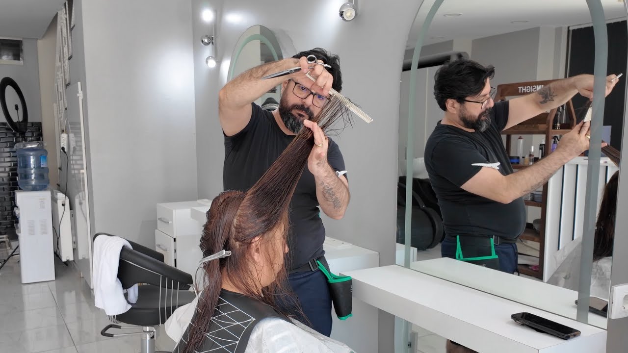 Curtain Bangs with Layered Haircut | Modern Style for Your Face Shape