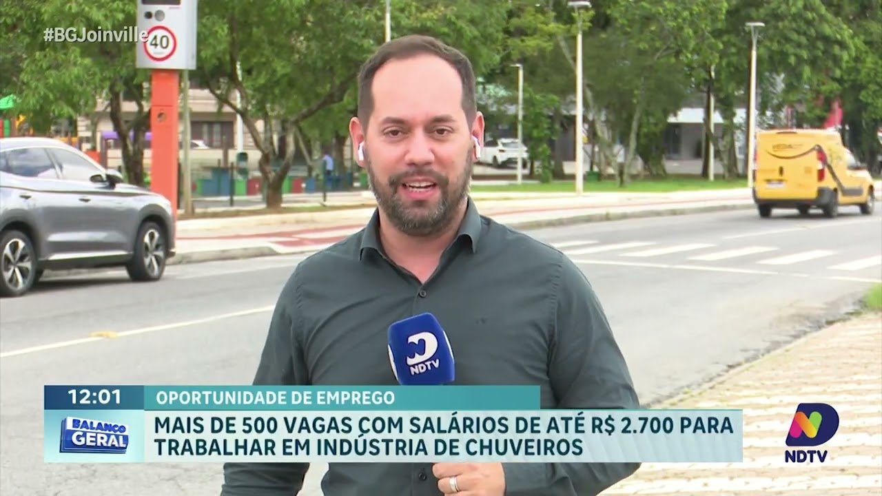 Indústria de chuveiros abre mais de 500 vagas de emprego em Joinville