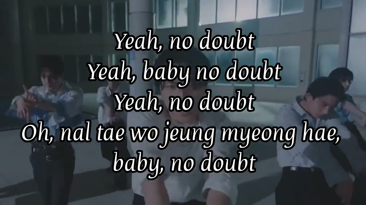 ENHYPEN - No Doubt (Karaoke with lyrics) [Backing Vocals]