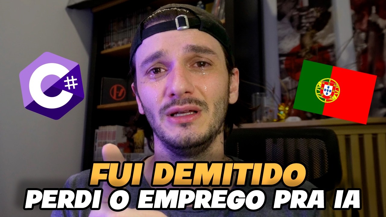 FUI DEMITIDO E SUBSTITUIDO POR UMA IA - DEV EM PORTUGAL