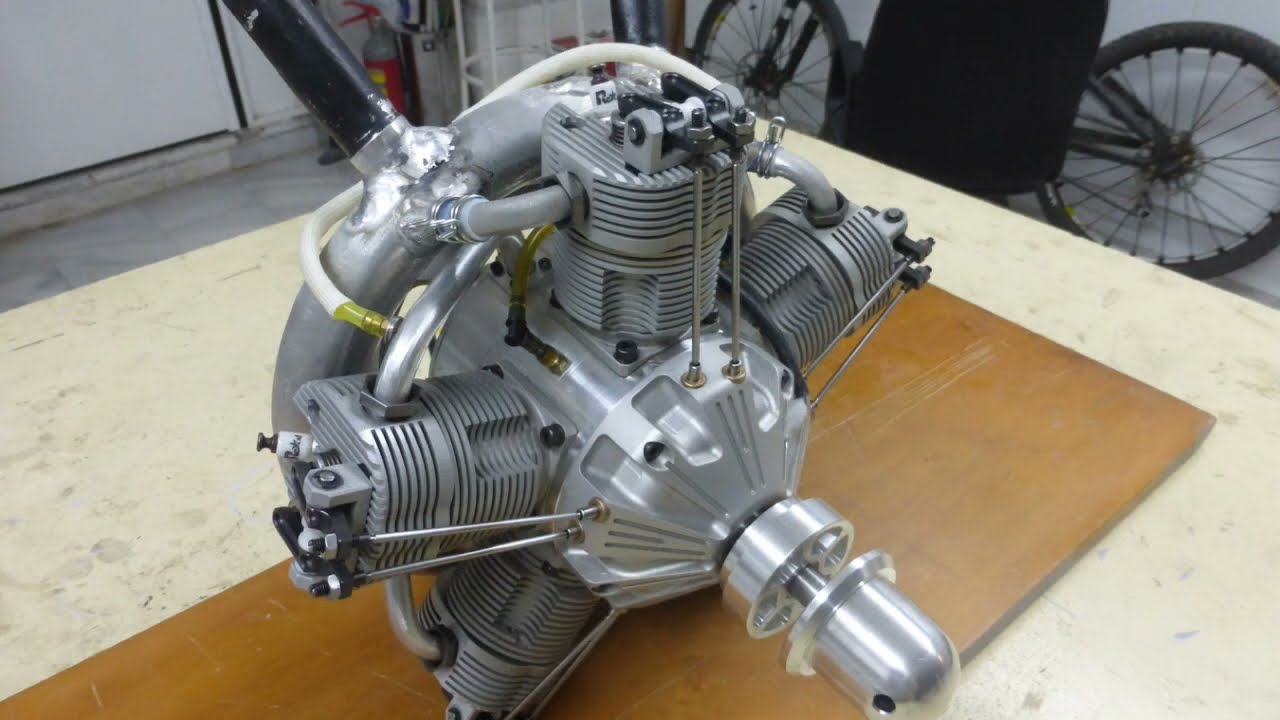 Evangelos 120cc Radial Engine for Beriev Be-4