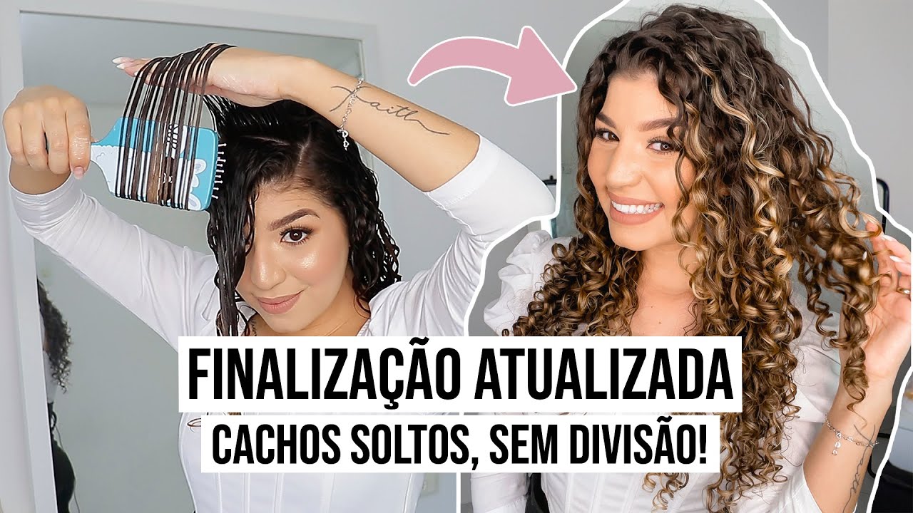 MINHA FINALIZAÇÃO ATUALIZADA *cabelo cacheado* | por Jessica Melo