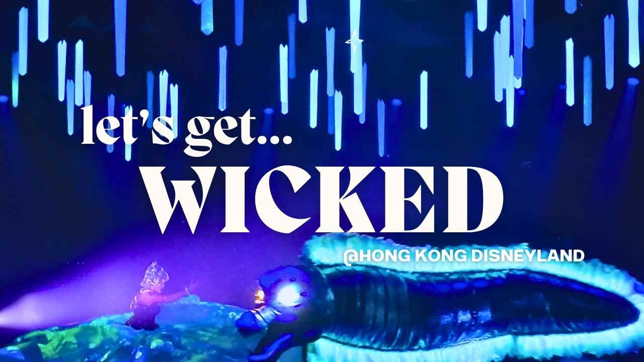 Hong Kong Disneyland Halloween Specials | Let’s Get Wicked Show Walkthrough 4K