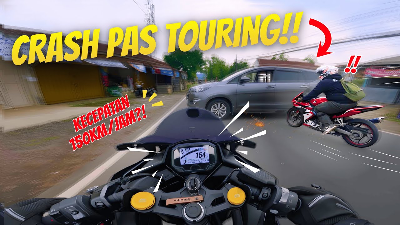 ADA YANG CRASH PAS TOURING!! - STARRIDE TOURING KE SUMEDANG | ZX25R CBR250RR INDONESIA