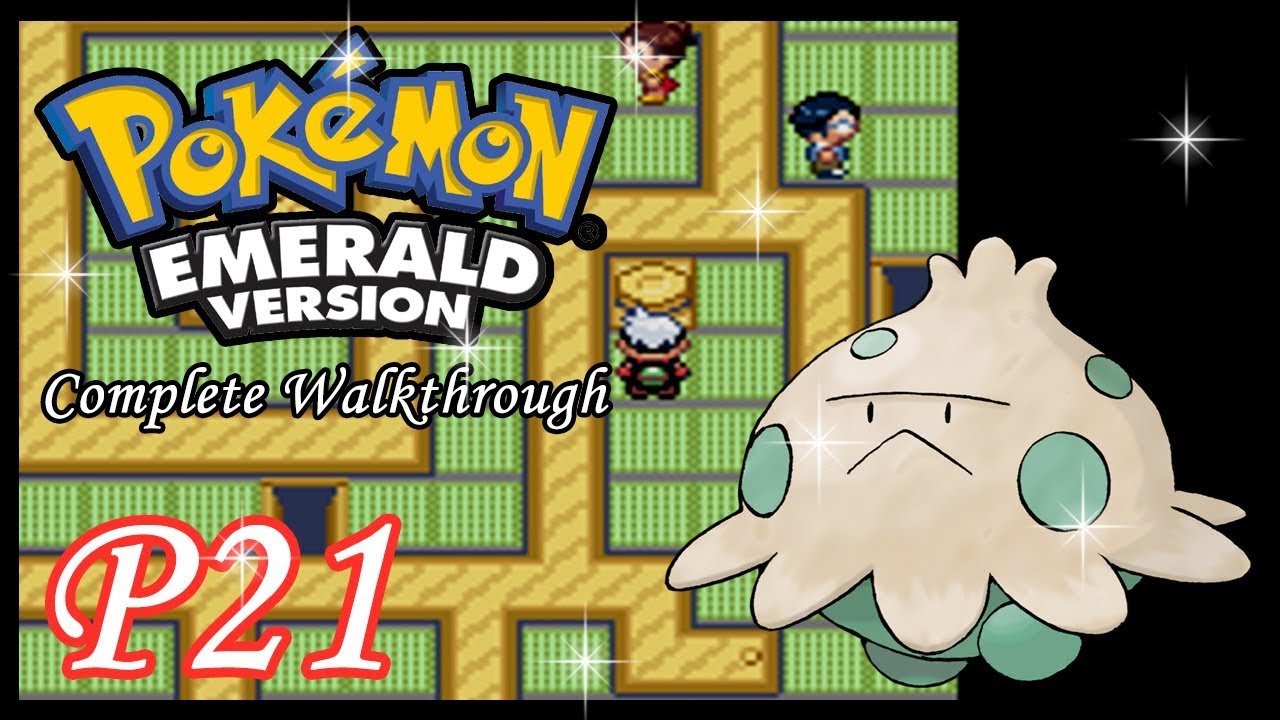 Pokemon Emerald - CW - Part 21: The Trick House (Puzzle 2) (HD 1080p)