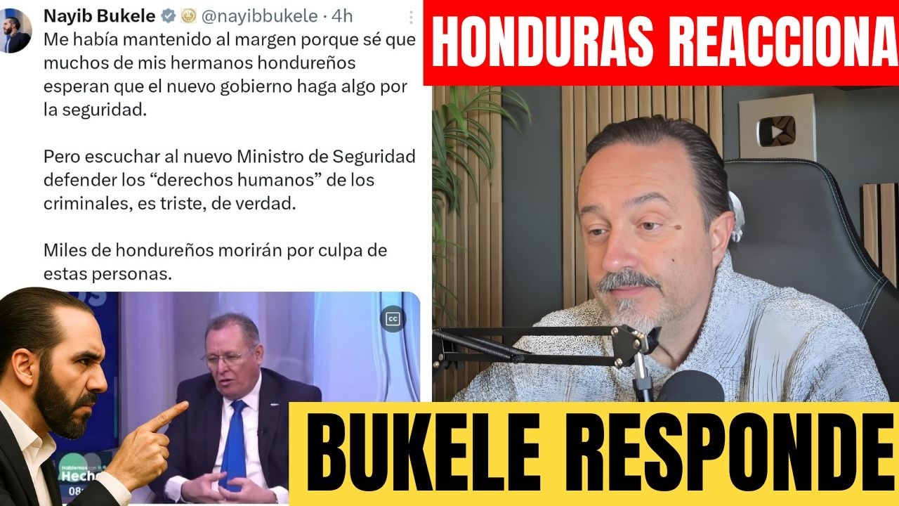Bukele rompe el silencio sobre Honduras: ¿Advertencia o ruptura con Nasry Asfura?