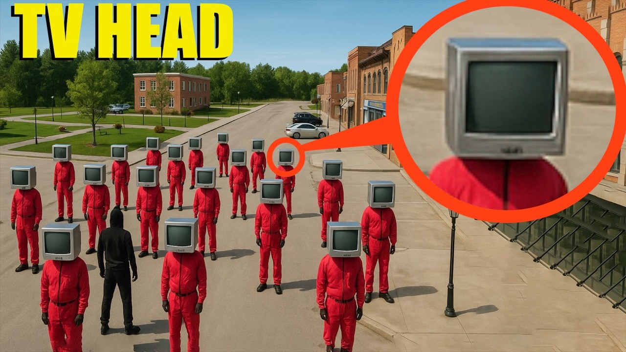If you ever see the TV Heads in your Town.. RUN AWAY FAST!