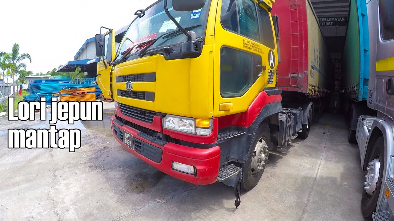 SAYA PENING LAH BELAJAR GEAR LORI JEPUN NISSAN UD NI