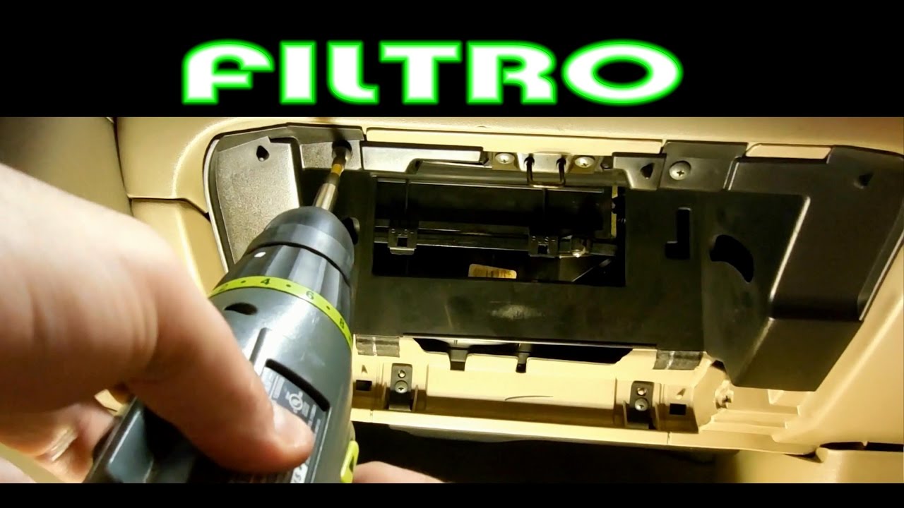 Como cambiar filtro de aire de cabina nissan sentra 200-2006