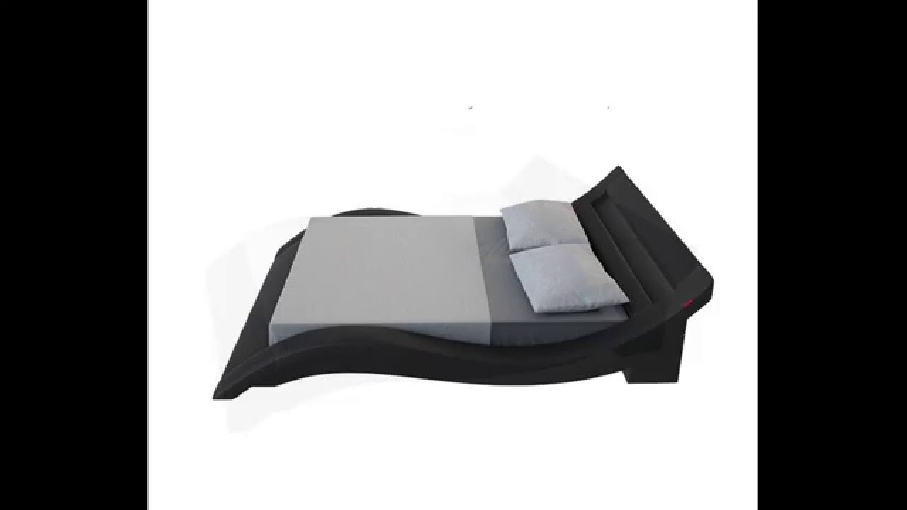 lit design lumineux sydney noir led