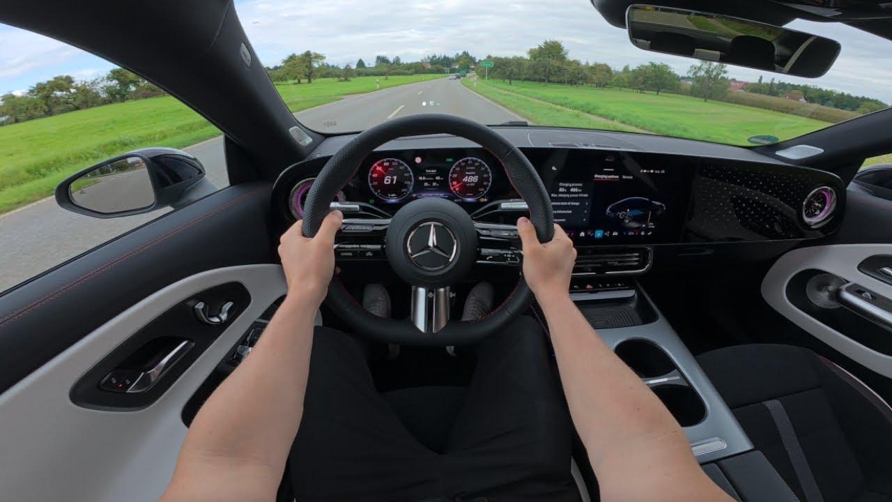 NEW Mercedes CLA 2026 Drive Sound
