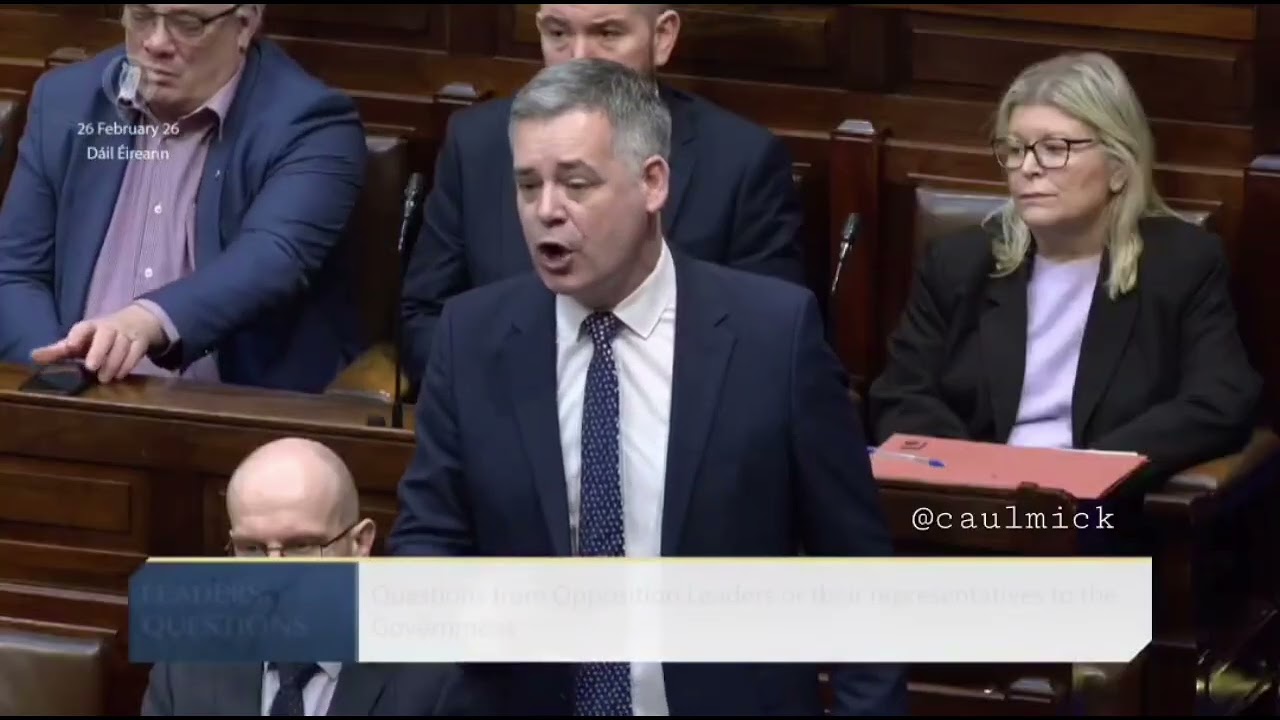 Leaders' Questions  - Thursday, 26th February 2026 #LQs #Dáil 