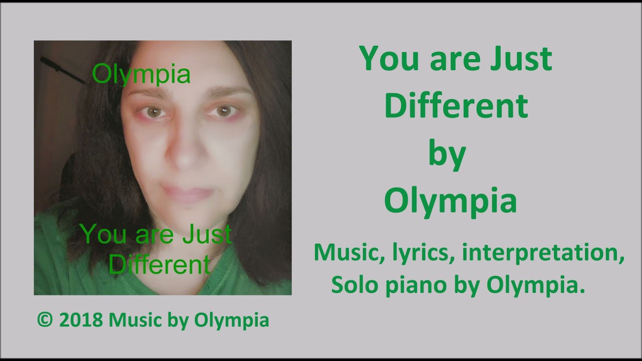 You are Just Different
