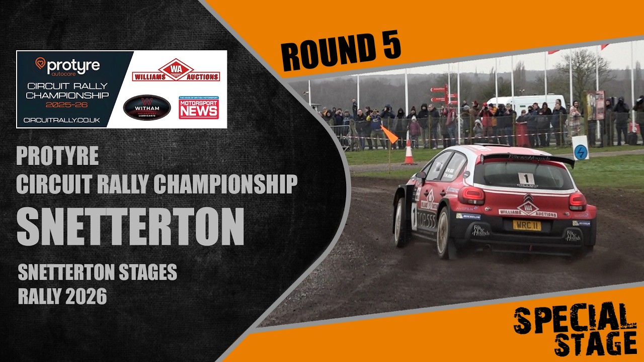Чемпионат Protyre Circuit Rally Championship 2025/26 - 5-й этап - Снеттертон
