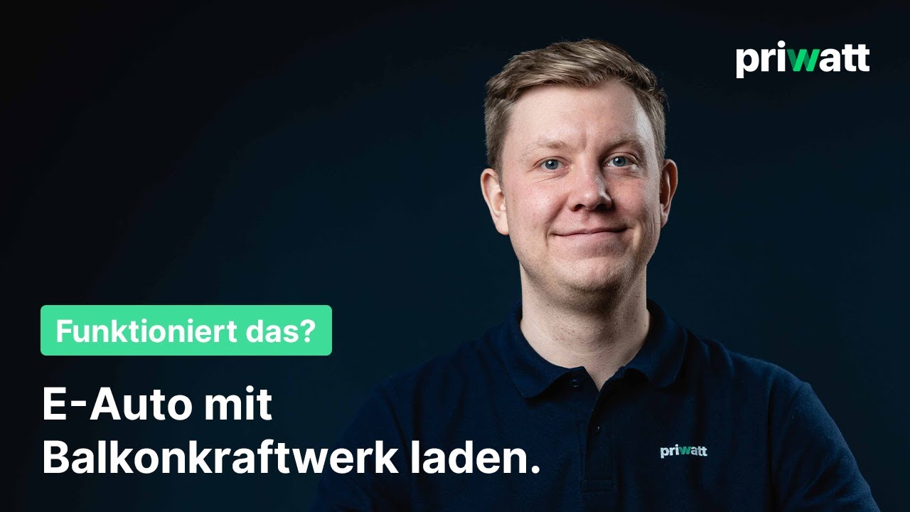 E-Auto mit Balkonkraftwerk laden: Funktioniert das? | priwatt