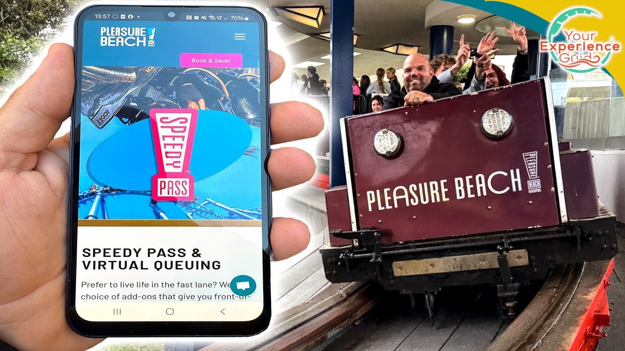 Blackpool Pleasure Beach Resort with Speedy Pass VLOG | July 2025